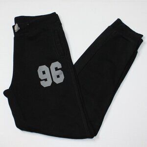 NXT/GEN Boy's Black 96 Athletic Joggers Pants Sweatpants with Drawstring size L